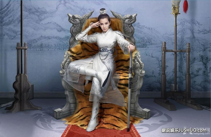 李冰冰扮男装代言网游 潇洒霸气逍遥生