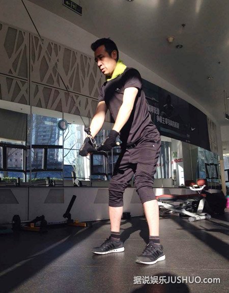 于和伟健身有诀窍:不仅要身材更要健康 于和伟健身有诀窍:不仅要身材更要健康