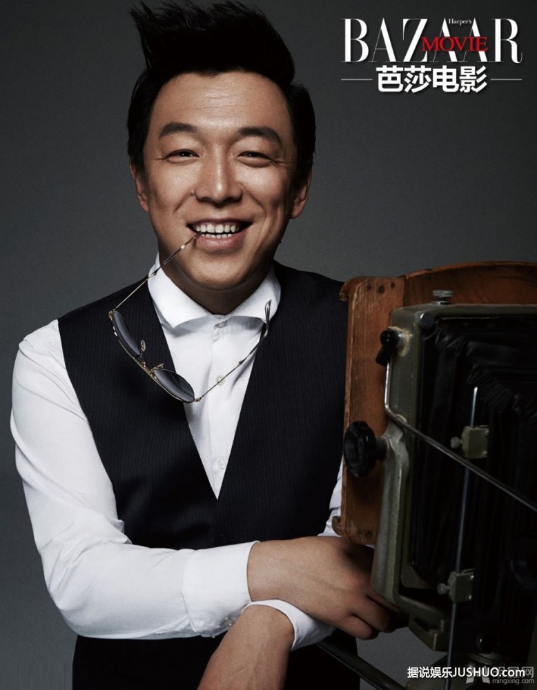 时尚芭莎邀中国票房王拍时尚杂志写真