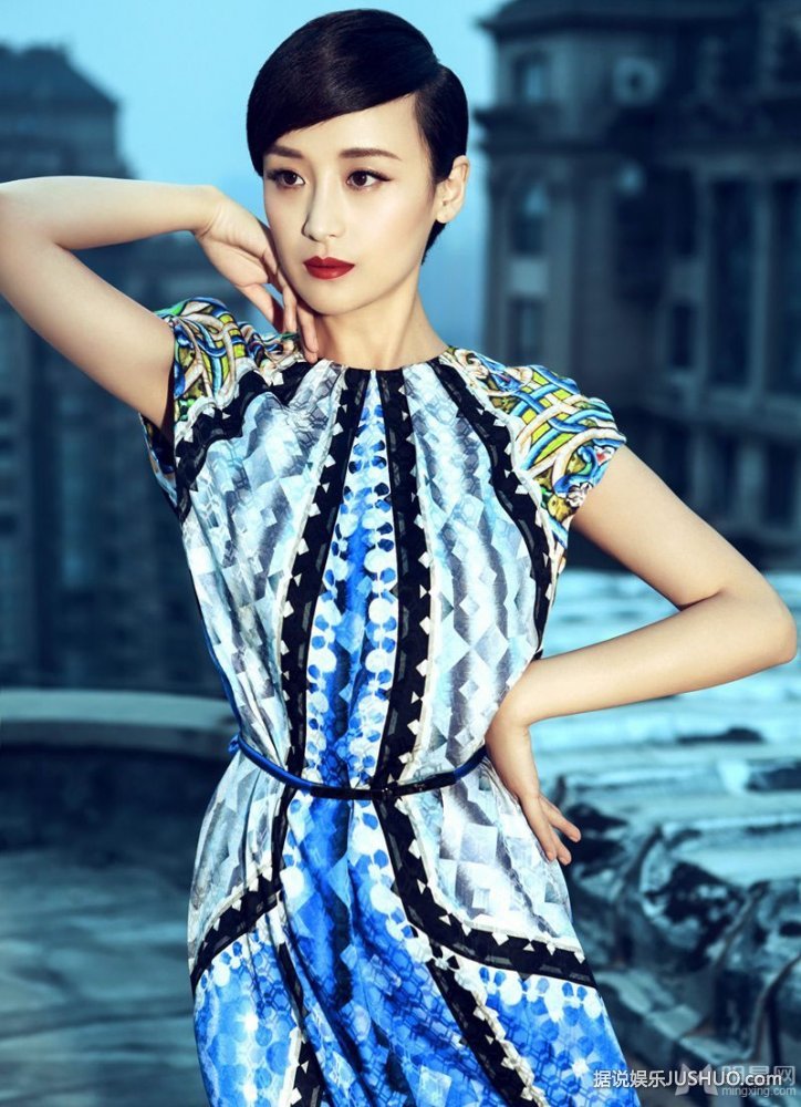 大秦帝国2傅淼冷艳大片 复古妆容女王范