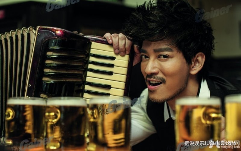 兰陵王陈晓东时尚大片 随性动感帅气十足