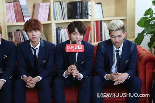 专访防弹少年团：大秀中文实力 期待发中文专辑