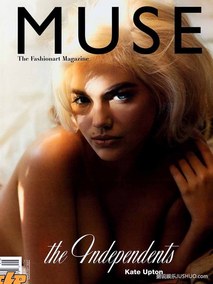 超模凯特-阿普顿登《Muse》 写真大胆全裸