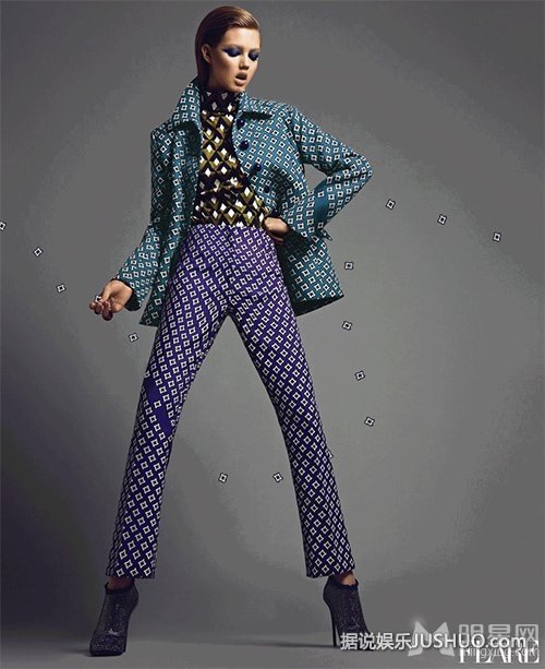 牙缝美女琳赛·威克森登杂志封面 优雅气场令人