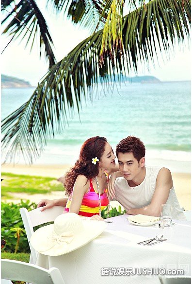 贾宗超曾泳醍情人节写真 尽显暖男风范 贾宗超曾泳醍情人节写真 尽显暖男风范