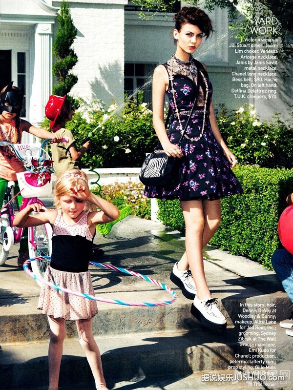 维多利亚·嘉丝蒂时尚杂志大片 娇俏魅惑 维多利亚·嘉丝蒂时尚杂志大片 娇俏魅惑