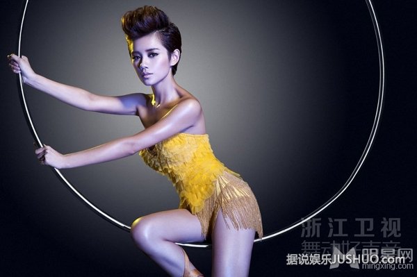 浙江卫视花旦主持伊一时尚魅力大片 高贵优雅