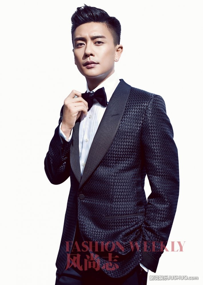 黄宗泽登风尚志杂志封面 演绎绅士风格