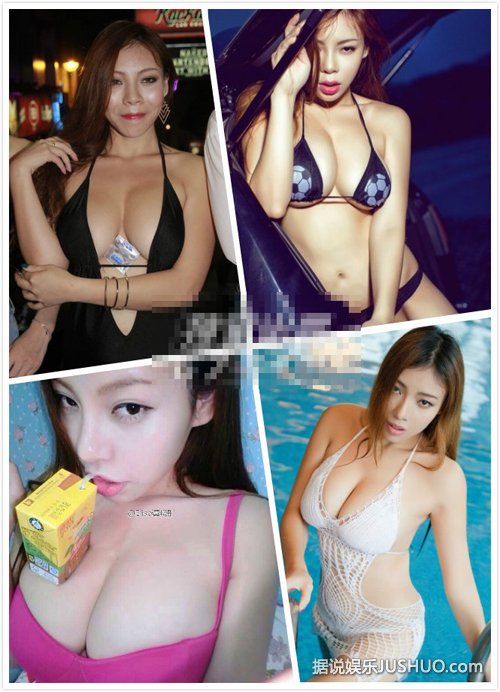 G奶谭晓彤胸器夹避孕套走红 昔日大尺度性感私照曝光