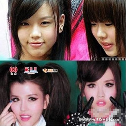 BY2不像双胞胎了!整容过度被吐槽似人妖 BY2不像双胞胎了!整容过度被吐槽似人妖