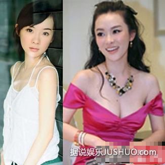 那些事业线与日俱增 胸部伸缩自如的女明星