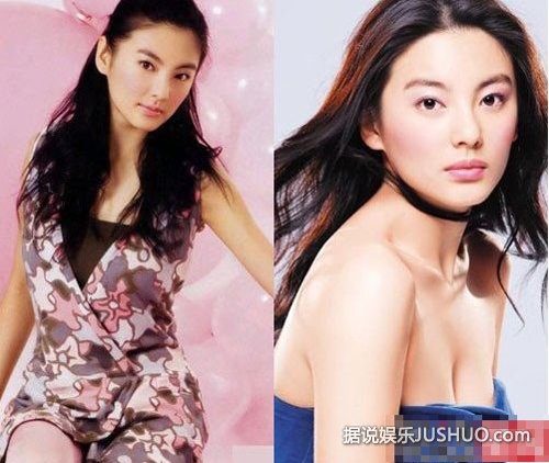 那些事业线与日俱增 胸部伸缩自如的女明星