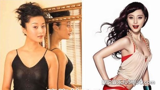 那些事业线与日俱增 胸部伸缩自如的女明星