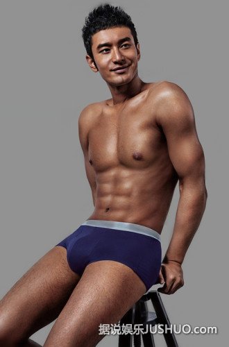 黄晓明内裤广告PS成猛男 “丧心病狂”恶搞合集 黄晓明内裤广告PS成猛男 “丧心病狂”恶搞合集