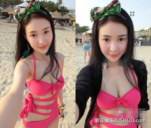 郭美美晒泳装照网友大呼胸小 盘点女星的真实身材（图）