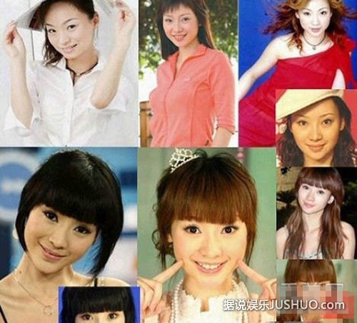 柳岩早期选秀旧照遭曝光 被传整容+巨乳上位