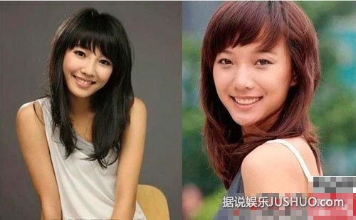 女模黄诗诗撞脸林志玲 揭娱乐圈长相惊人相似的明星