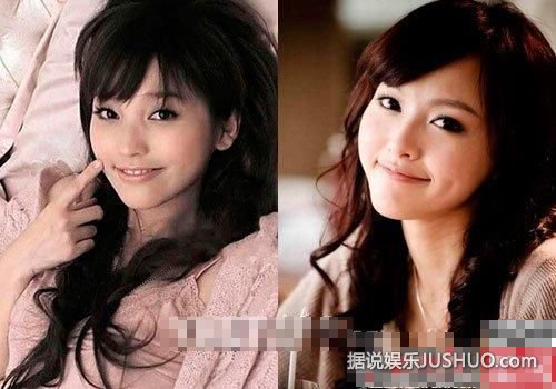 女模黄诗诗撞脸林志玲 揭娱乐圈长相惊人相似的明星