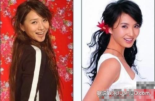 女模黄诗诗撞脸林志玲 揭娱乐圈长相惊人相似的明星