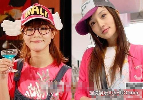 女模黄诗诗撞脸林志玲 揭娱乐圈长相惊人相似的明星