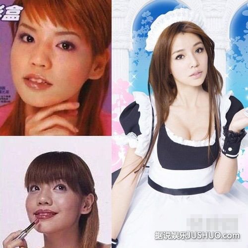 陈学冬李多海杨幂范爷 16位明星整容前后对比 陈学冬李多海杨幂范爷 16位明星整容前后对比