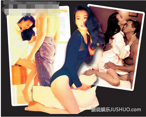 性感惹火！“韦贵妃”张庭早年罕见挤胸露沟照曝光