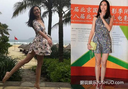 中国10大长腿女星 腿长就是任性！