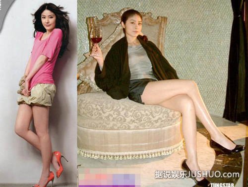 中国10大长腿女星 腿长就是任性！