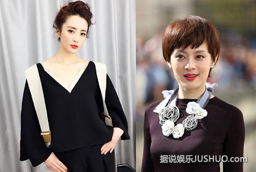 蒋勤勤晒自拍美照撞脸孙俪 尖下巴红唇超美艳