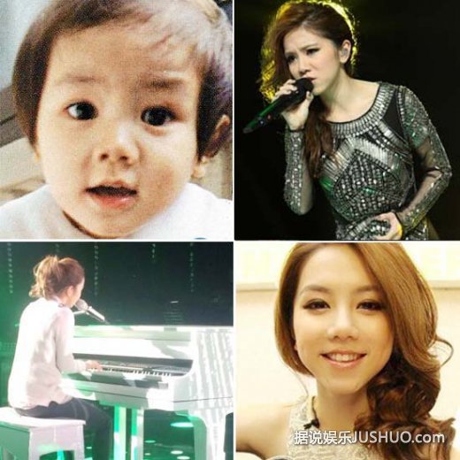 罗琦清纯邓紫棋撞脸Ella 《我是歌手2》众星旧照曝光