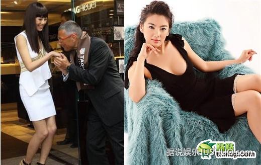 范冰冰张柏芝柳岩 盘点惨遭强吻袭胸的明星/图