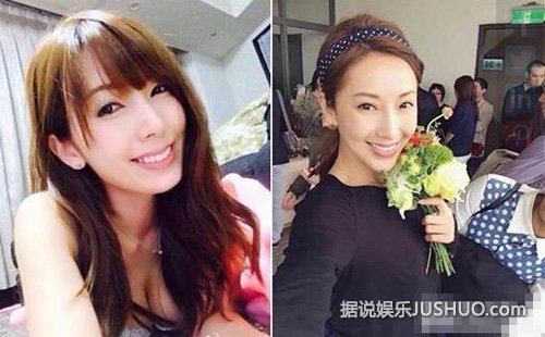 AV女优波多野结衣微醺低胸 撞脸名模隋棠