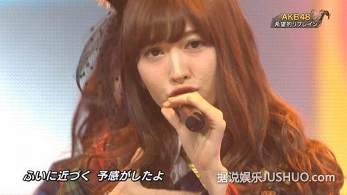 女神变中年大妈？26岁小嶋阳菜上节目被指皮肤差似36岁