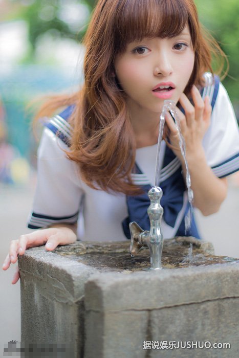 日本制服美少女三田寺圆拍写真大片 治愈可爱