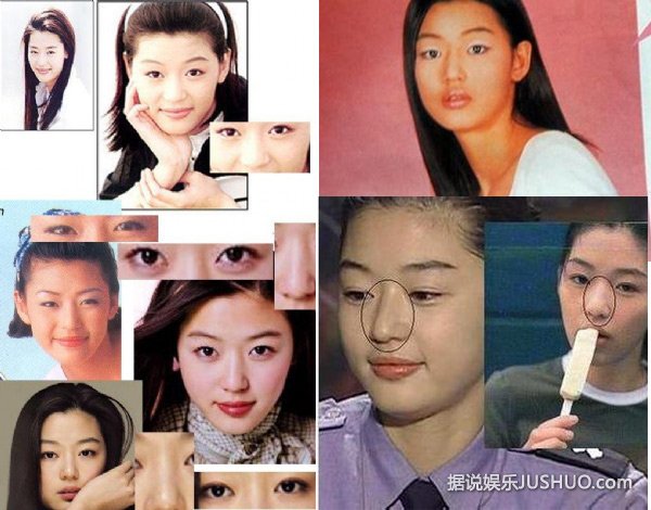 全智贤尹恩惠韩彩英 图揭韩国娱乐圈整容内幕