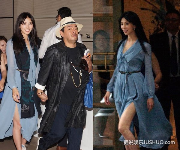 林志玲同神秘男牵手出入 见拍照尴尬微笑