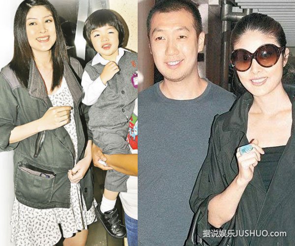 陈慧琳全家福 小儿子被指像女生