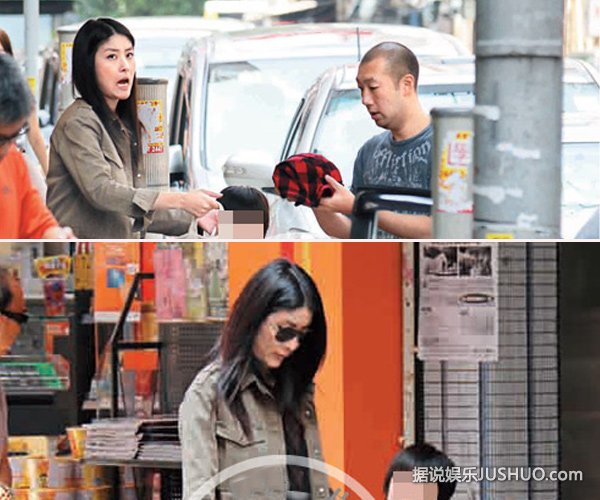 陈慧琳街头骂富豪老公教儿子贫苦