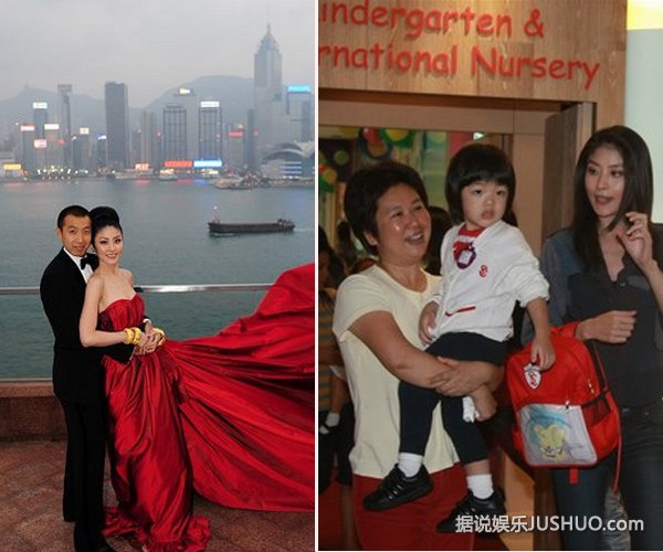 陈慧琳街头骂富豪老公教儿子贫苦