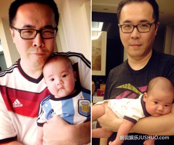 梁静茹再晒儿子超萌照 脚趾造型太抢镜