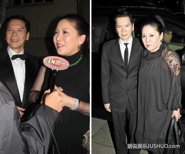 向华强夫人无妆娇羞遮脸 被问星爷护妻心切
