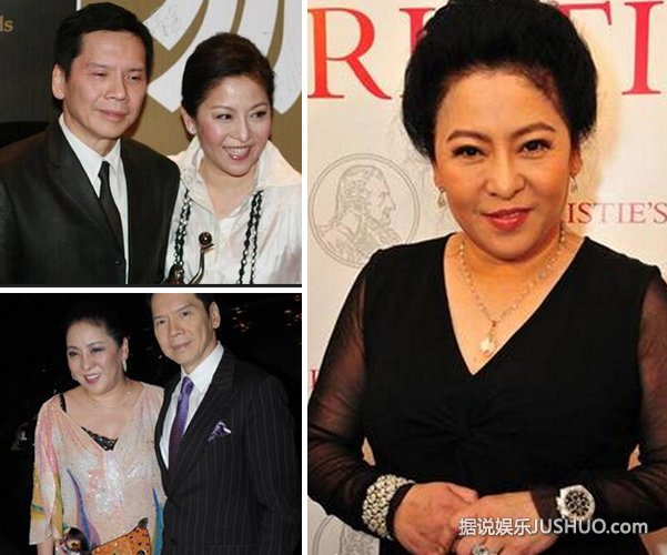 向华强夫人无妆娇羞遮脸 被问星爷护妻心切