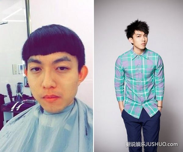 林宥嘉当兵反发福 晒照V脸变肉圆