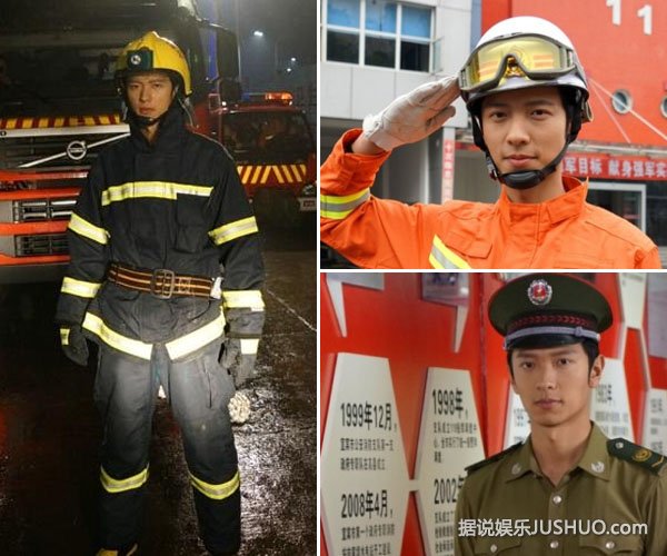 高钧贤拍消防员招募广告 重现烈火雄心 高钧贤拍消防员招募广告 重现烈火雄心