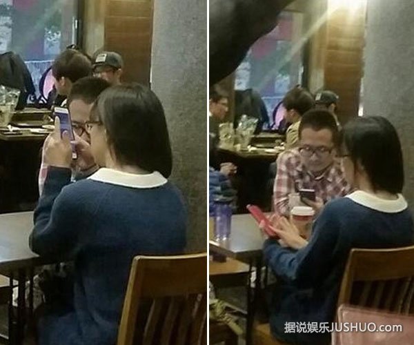 九把刀与女友小内“爽朗的”约会