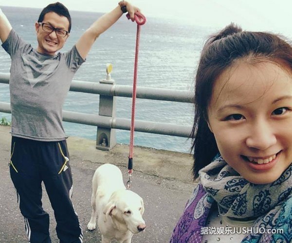 九把刀与女友小内“爽朗的”约会