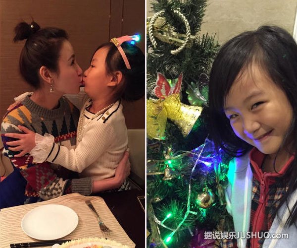 吴启华女儿庆生与小21岁前妻再聚