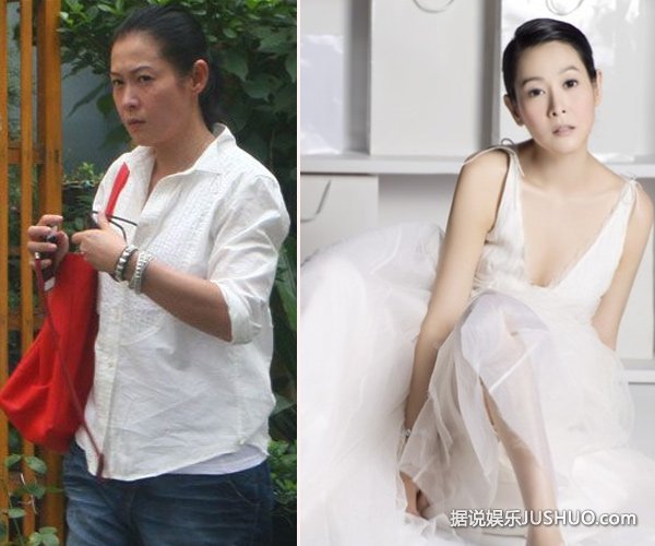 刘若英怀孕七个月称双腿支撑艰难