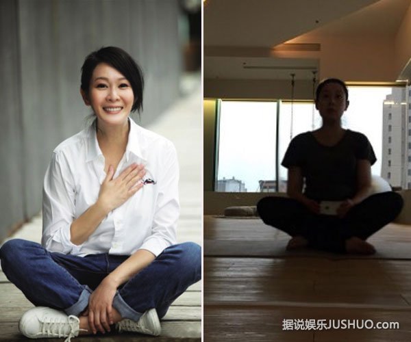 刘若英怀孕七个月称双腿支撑艰难