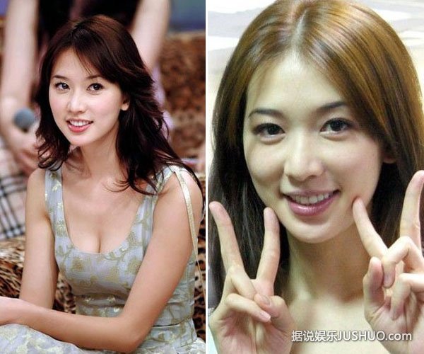 林志玲表情卖萌 嘟嘴吐舌显俏皮